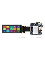3.51 inch 340x800 Bar Type HMI Display Intelligent Smart UART TFT LCD