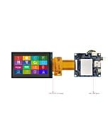 3.54 inch 640x960 Bar Type HMI Display Intelligent Smart UART TFT LCD