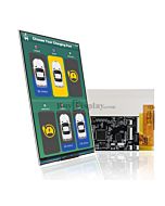 6.95 inch 600x1024 TFT Module SPI/I2C Opt. Capacitive Touch Arduino Shield