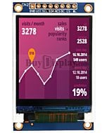 Low Cost 1.8 inch TFT LCD Module 128x160 SPI for Arduino,Raspberry Pi