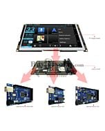 Serial SPI Arduino 7 inch TFT LCD Touch Shield RA8875 for Mega Due Uno