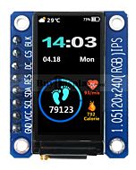 1.05 inch 120x240 IPS TFT LCD Display Module for Arduino and Raspberry Pi
