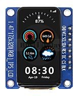 1.47 inch 172x320 IPS TFT LCD Display Module for Arduino and Raspberry Pi