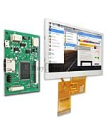 4.3" 800x480 Raspberry Pi Touch Screen TFT LCD Display w/HDMI Board