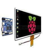 10.1 inch Raspberry PI Screen w/ HDMI+Video+VGA Driver Board,1024x600