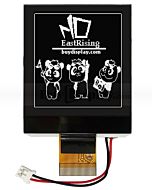 2.5 inch Module 128x128 Display MCU LCD Controller ST7541,White on Black