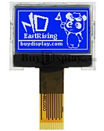 0.96 inch Low Cost Blue 128x64 Graphic COG LCD Display UC1701C SPI