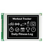 Mono Black 320x240 Graphic LCD Module RA8835 Controller for MCU