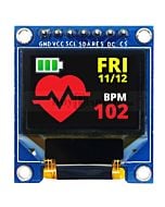 I2C White 0.42 inch OLED Display Module 72x40 Arduino,Raspberry Pi