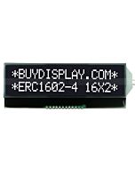 I2C Serial 3.3V Black Character 16x2 COG LCD Display with Pin Connection