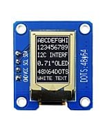 I2C White 0.42 inch OLED Display Module 72x40 Arduino,Raspberry Pi