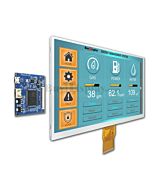 IPS 9 inch 1024x600 Touch Display with Mini HDM Board for Raspebrry PI