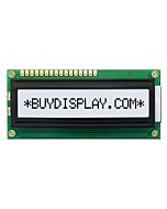 LCD Module 16x1 Display,Pin Configuration,Wide Angle,Black on White