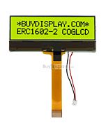 LCD Module 16x2 COG Display Character Module,NT7603,Black on YG