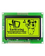 Low-Cost 12864 128x64 Graphic LCD Module Display Yellow Black Color