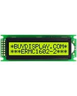 Low-Cost 1602 16x2 Charcter LCD Display Module Yellow Black Color