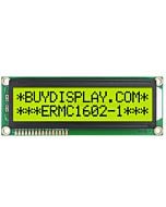 Low-Cost 16x2 1602 Big Charcter LCD Display Module Yellow Black Color