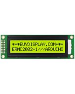 Low-Cost 2002 20x2 Charcter LCD Module Display Yellow Black Color
