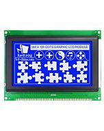 Low-Cost 240128 240x128 Graphic LCD Display Module Blue White Color
