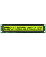 Low-Cost 4002 40x2 Charcter LCD Module Yellow Black Color