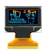 Monochrome 0.96 inch 128x64 OLED Display Module SSD1306,Blue and Yellow