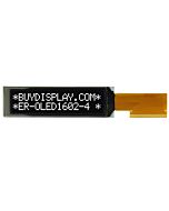 OLED 16x2 Characte Module Display,White on Black,i2c+3-4 Wire Serial