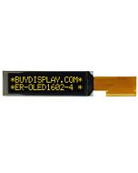 OLED 16x2 Character Module Display,Yellow on Black,i2c+ Serial