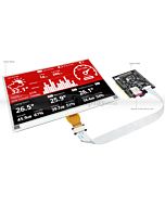Red 7.5 inch e-Ink Display Arduino Shield,Library 800x480 for ESL