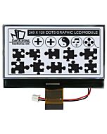 Serial Graphic Module Display 240x128 COG with UC1608 Controller