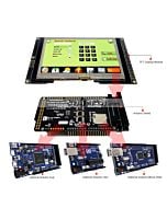 Serial SPI Arduino 4.3 TFT LCD Touch Shield Example for Mega Due Uno