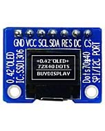 I2C White 0.42 inch OLED Display Module 72x40 Arduino,Raspberry Pi