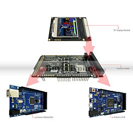 2.6 tft lcd shield arduino library in stock