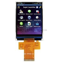 serial tft lcd 3.2 with touch screen factory