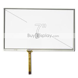 7" 4-wire Resistive Touch Screen Digitizer Used for 7 inch TFT display 165*100mm
