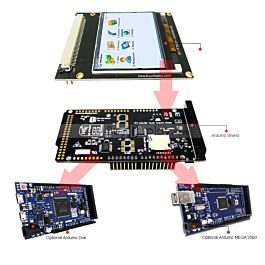 2.6 tft lcd shield arduino library in stock