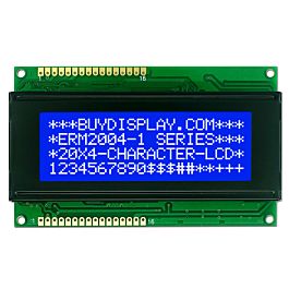 3.3V 2004 20x4 Character LCD Display Module w//Tutorial,HD44780 Controller Blue