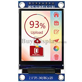 2 inch 240x320 IPS TFT LCD Display Module for Arduino and Raspberry Pi