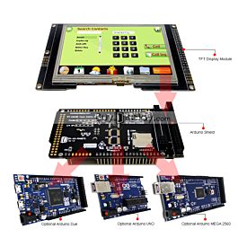 4.3 tft lcd arduino free sample