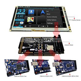 sainsmart tft lcd mega shield v1.0 free sample
